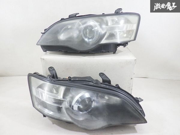 【HID点灯OK】 スバル 純正 BP5 レガシィ 2004年 HID ヘッドライト ヘッドランプ 左右セット KOITO 100-20791 棚2F-P-7拍卖