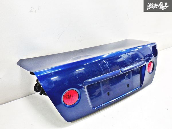 【ウインド穴無】トヨタ 純正 SXE10 アルテッツァ リア トランク 外装 ブルーパール系 即納 棚2F-N-4拍卖