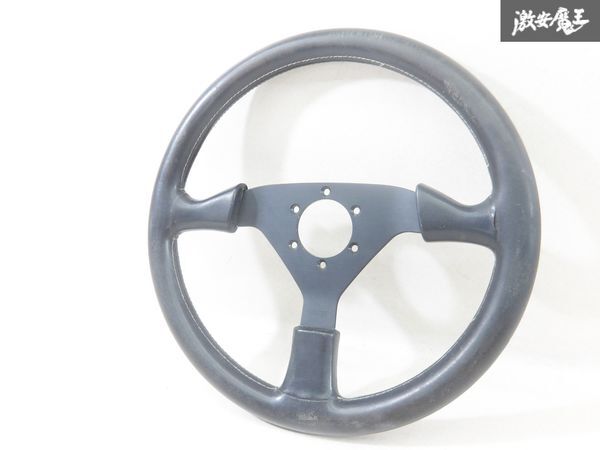 マツダ 純正OP オプション NA6CE ロードスター MOMO モモ ステアリングホイール ハンドル イタリア製 2-88 外径 約37cm 穴間 約7cm 棚3-1拍卖