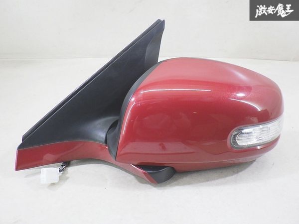 【保証付】 スズキ 純正 ZD21S スイフト 2006年 ドアミラー ウインカー 片側のみ 8ピン ZDF シュプリームレッドパープル2 即納 棚13-3拍卖