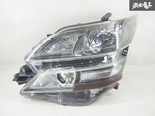 トヨタ 純正 ANH20W ANH25W ヴェルファイア 前期 HID ヘッドライト ヘッドランプ ユニット 片側のみ ICHIKOH 58-23 棚19-4拍卖