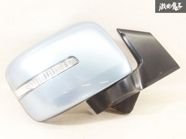 【保証付】スズキ 純正 MH44S ワゴンR 2016年式 ドアミラー サイドミラー 片側のみ ウインカー 電動格納 8P 8ピン カラー ZJH 棚7-3拍卖