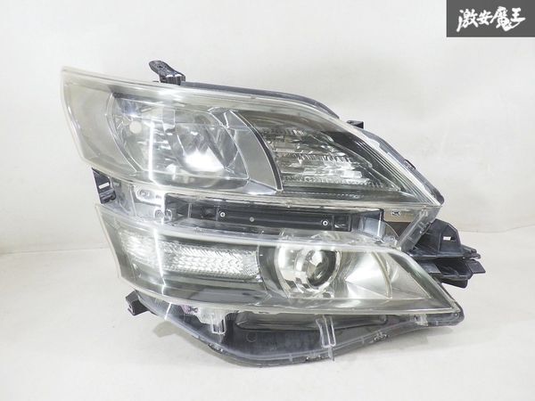 トヨタ 純正 ANH20W ANH25W ヴェルファイア 前期 HID ヘッドライト ユニット 片側のみ ICHIKOH 58-23 棚11-2拍卖