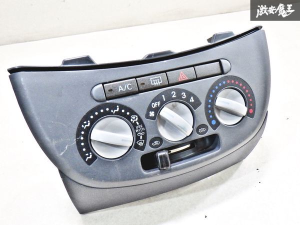 【実働外し】ダイハツ 純正 L235S エッセ エアコンパネル A/Cスイッチ スイッチ付 内装品 55422-B2150 即納 棚2-3-4-A拍卖
