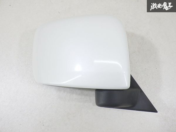 【保証付】 スズキ 純正 MK32S MK42S スペーシア 2014年 ドアミラー サイドミラー 片側のみ 7ピン Z7T パールホワイト 棚7-1拍卖