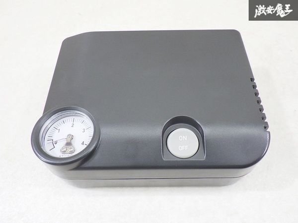 【未使用】 純正 タイヤ空気圧充填用エアコンプレッサー エアコンプレッサー 車載工具 タイヤ空気充填 車載機 パンク修理 即納 棚7-4拍卖