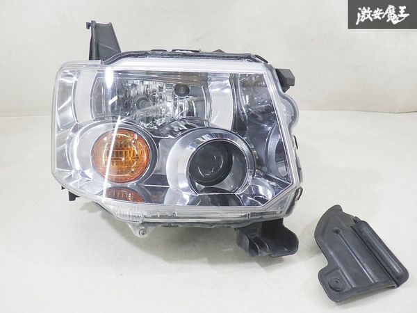 【レンズきれい】 三菱 純正 H82A トッポ 2011年 HID ヘッドライト ヘッドランプ 片側のみ STANLEY P6537 即納 H87W ekワゴン 棚18-4拍卖