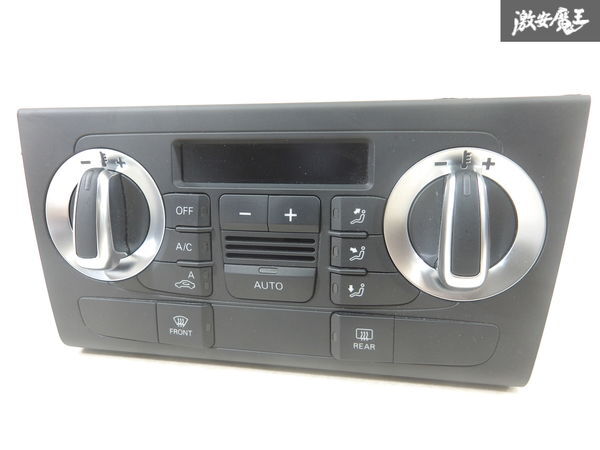 Audi アウディ 純正 8U Q3 クワトロ エアコンスイッチ エアコンパネル スイッチ ユニット A/C パネル A2C80279600 即納 棚2-2-6-C拍卖