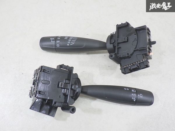 【実働外し!!】 スズキ 純正 DA17V エブリィ コンビネーションスイッチ ワイパー ライト ディマー スイッチ 即納 内装 棚2-1-3-A拍卖