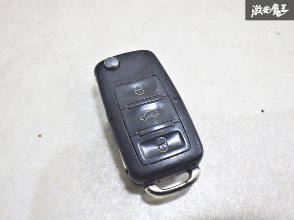 【保証付!!】 フォルクスワーゲン 純正 VW ポロ キーレス リモコンキー 3ボタン 実働車外し★HLO 1J0 959 759 AK★ 即納 棚1-4-5-G拍卖