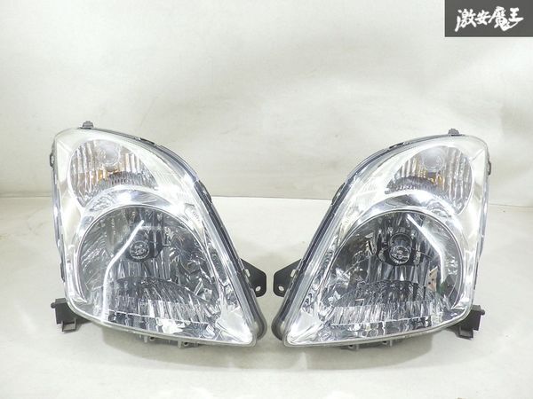 【傷少なめ】 スズキ 純正 ZC11S ZC21S ZC71S スイフト 2008年 ハロゲン ヘッドライト ヘッドランプ 左右セット STANLEY P4432 棚2F-P-2拍卖