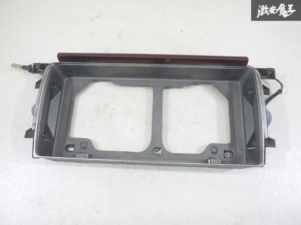 【割れ無し!!】 TOYOTA トヨタ 純正 GX81 マーク2 リア ナンバー パネル センター リヤ リア ガーニッシュ 75803-22240 即納 棚25-1拍卖