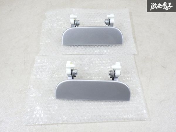 【未使用 アウトレット】 ダイハツ 純正 L350S タント アウターハンドル アウター ハンドル 2個セット シルバー系 即納 棚9-2-B拍卖