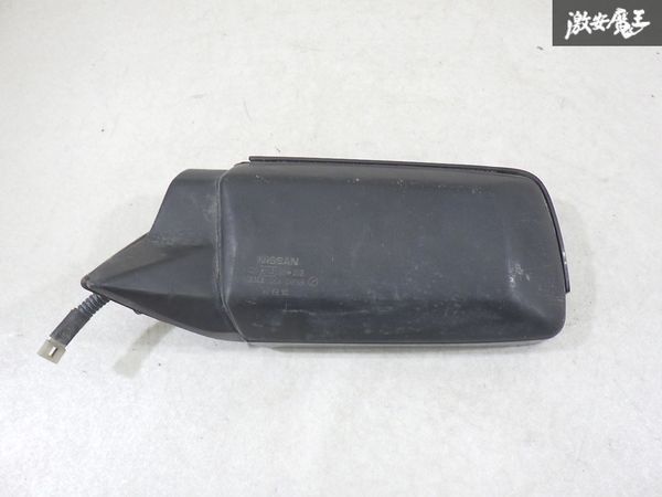 【保証付】 日産 純正 Z31 フェアレディZ ドアミラー サイドミラー 片側のみ 3ピン 手動格納 可倒式 IKI 8054 黒系 即納 棚13-1拍卖