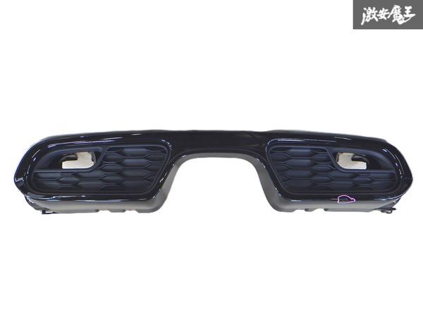 【割れ無し】BMW 純正 MINI ミニクーパー F56 リアディフューザー ピアノブラック系 114129-10 即納 棚2F-L-2拍卖