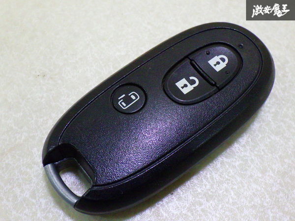 【ストア出品!】スズキ SUZUKI 純正 キーレス スマートキー キーレス 3ボタン 電動 スライドドア 実働車外し 鍵 カギ 即納 棚1-4-5-E拍卖