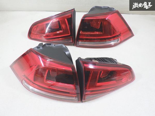 VW フォルクスワーゲン 純正 5G ゴルフ7 前期 テールライト セット 5G0945093AF 5G0945094AF 5G0945095P 5G0945096P 棚J-1拍卖