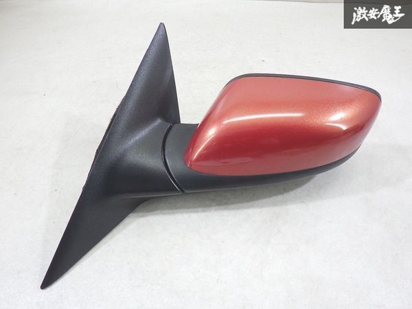 【保証付】 マツダ 純正 SE3P RX-8 RX8 ドアミラー サイドミラー 片側のみ 赤メタ系 7ピン 電動格納 ウェルカムランプ 即納 棚13-1拍卖