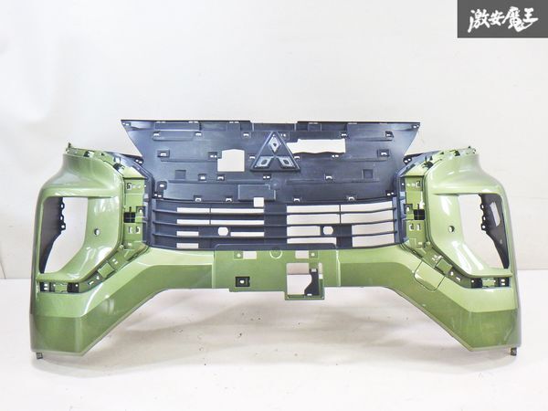 【ストア出品】三菱純正 B34A B35A B37A B38A eKクロススペース フロントバンパー グリーンパール系 62022-7NC-0 即納 棚2F-G-6拍卖