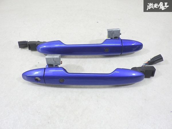 【傷少なめ ストア出品 】 ホンダ 純正 GB5 フリード フロント アウターハンドル 左右セット 青メタ系 即納 棚9-2-J拍卖