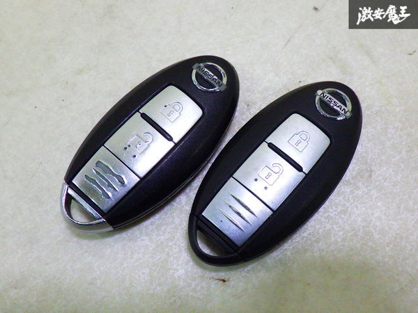 【実動品】 NISSAN 日産 純正 リモコンキー スマートキー リモコンキー 2ボタン 実働車外し カギ 鍵 キー 即納 棚拍卖
