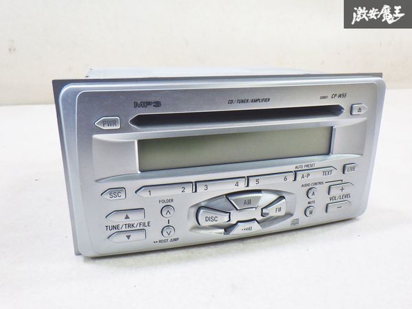 【ストア出品】トヨタ 純正 カーオーディオ CD プレーヤー DEH-M8007ZT 08600-00G80 単体 即納 棚A-4拍卖