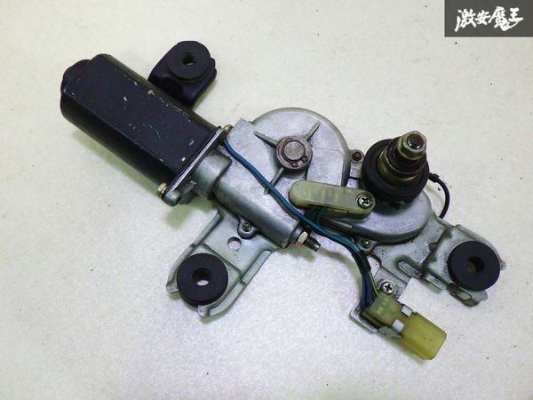 【ストア出品】 TOYOTA トヨタ 純正 AE86 トレノ レビン 3ドア 後期 リア ワイパーモーター ユニット 本体のみ 85110-12280 即納 棚5-4拍卖