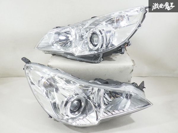 【HID点灯OK】 スバル 純正 BR9 レガシィ 2010年 前期 HID キセノン ヘッドライト ヘッドランプ 左右セット KOITO 100-20061 即納 棚2F-P-3拍卖