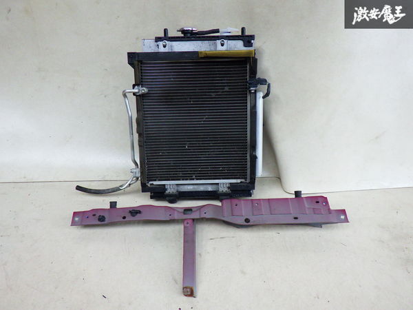 【ストア出品】 DAIHATSU ダイハツ 純正 2014年 LA610S タント カスタム フロント コアサポート ラジエーター コンデンサー ASSY拍卖