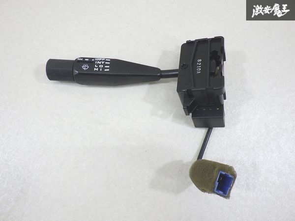 【実働外し 状態良好!! ストア出品】 日産 純正 HR31 スカイライン ウォッシャー ワイパー 間欠 スイッチ レバー 即納 内装 黒素地 棚9-4-H拍卖
