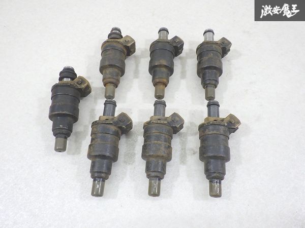 【実働外し 保証付 】日産 純正 BNR32 スカイライン GTR RB26DETT フューエルインジェクター 7本 A46-00 即納 棚5-3-A拍卖