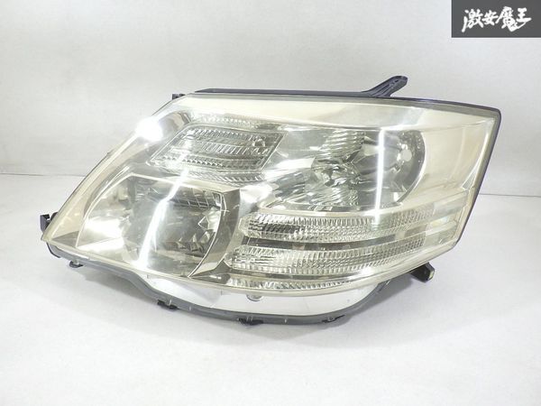 トヨタ 純正 ANH10W 10系 アルファード 後期 HID ヘッドライト ヘッドランプ ユニット 片側のみ ICHIKOH 58-15 インナーメッキ 棚18-2拍卖