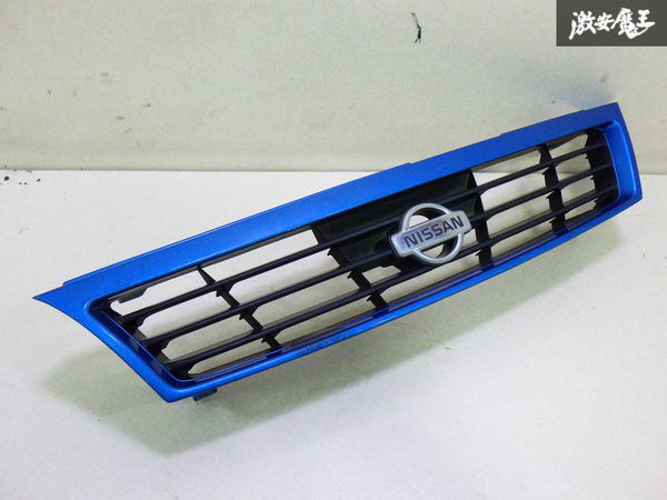 【破損無】 NISSAN 日産 純正 B11 サニー フロントグリル ラジエーターグリル 外装 フロント 水色系 62310-0N700 即納 在庫有 棚拍卖