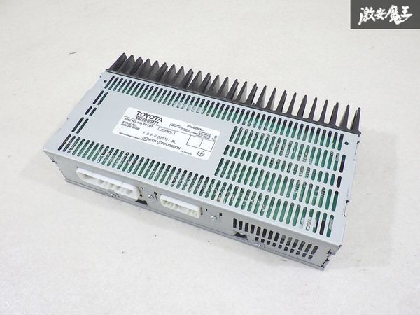 【実働外し 保証付】トヨタ 純正 GRS184 クラウン ノーマル オーディオアンプ ユニット 単体 86280-30471 GM-8257zt 即納 棚6-5拍卖