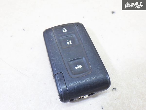 【保証付!!】トヨタ クラウン 純正 キーレス リモコンキー 3ボタン 実働車外し 在庫有 カギ 鍵 キー 即納 棚1-4-5-A拍卖