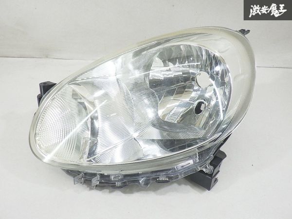 【ストア出品】 日産 純正 K13 マーチ 前期 ハロゲン ヘッドライト ヘッドランプ 片側のみ ICHIKOH VALEO H009 棚J-9拍卖