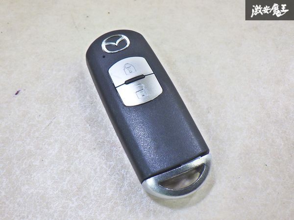 【保証付!!】 マツダ 純正 キーレス リモコンキー 2ボタン 実働車外し AA1226 1個 即納 棚A-6-2拍卖