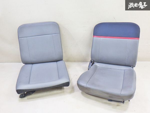 【ガタツキ無し】SUBARU スバル 純正 TT2 サンバー トラック フロント シート左右セット 赤帽 仕様 即納 棚2F-K-4拍卖