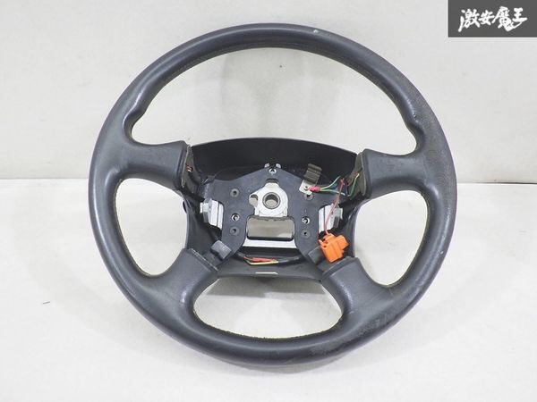 【ストア出品】 マツダ 純正 NB6C ロードスター ステアリング ハンドル ホイール レザー 即納 内装 棚3-3拍卖