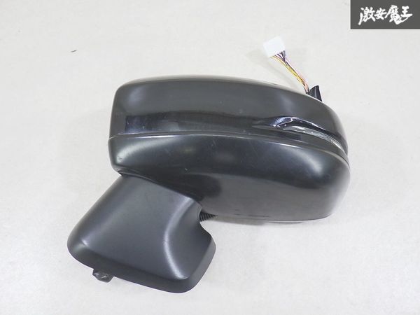 【保証付】 ホンダ 純正 GK3 GK4 GK5 GK6 フィット 2013年 ドアミラー サイドミラー 片側のみ NH731P クリスタルブラックパール 9P 棚7-1拍卖