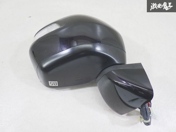 【保証付】 ホンダ 純正 JF1 JF2 N-BOX カスタム 2012年 ドアミラー サイドミラー ウインカー 9P 片側のみ クロメタ系 即納 棚7-2拍卖