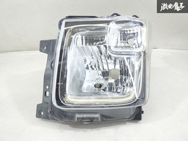 【レンズ傷少なめ】 スズキ 純正 MH35S MH55S ワゴンR ハロゲン ヘッドライト ヘッドランプ 片側のみ レベライザー KOITO 100-59374 棚J-10拍卖