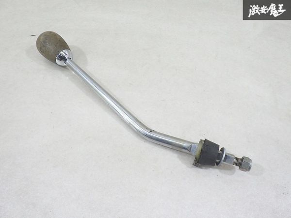 日産 純正 510 ブルーバード 4速 シフトノブ 付 シフトレバー シフト レバー 単体 即納 内装 棚9-2-C拍卖