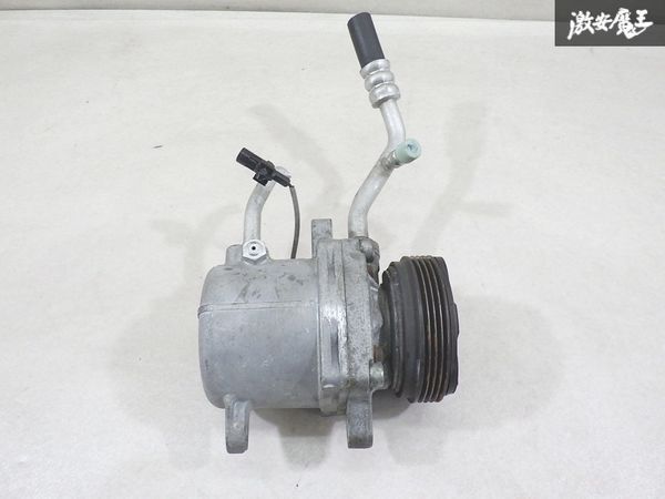 【実動外し ストア出品】 スズキ 純正 MH21S ワゴンR AC エアコン コンプレッサー 95201-58J01 走行距離不明 即納 棚5-1拍卖