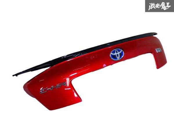 【破損無】 TOYOTA トヨタ 純正 NGX10 ZYX10 NGX50 CH-R CHR リア センター ガーニッシュ バックドアガーニッシュ 76811-10160 即納拍卖