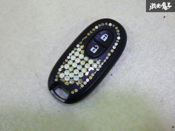 【保証付!!】SUZUKI スズキ HE21S ラパン 純正 スマートキー キーレス リモコンキー 2ボタン 実働車外し 在庫有 カギ 鍵 キー 即納 棚拍卖