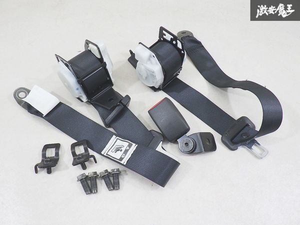 【実働外し ストア出品】 マツダ 純正 SE3P RX-8 RX8 2003年 リア リヤ シートベルト 左右セット 即納 内装 棚I-10拍卖