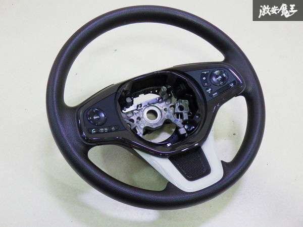 【ストア出品】 HONDA ホンダ 純正 JH3 JH4 N-WGN Nワゴン ウレタン ステアリング ホイール ハンドル 直径:約37cm GS120-07550 即納拍卖