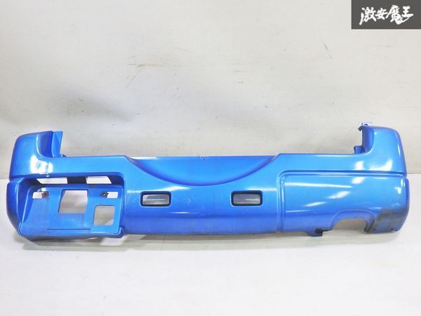 【ストア出品】スズキ 純正 JB23W ジムニー リアバンパー バックライト付 71811-81AA0 青メタ系 即納 棚2F-F-3拍卖