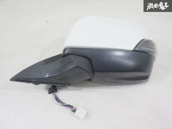 【保証付】 スバル 純正 BR9 レガシィ 2011年 ドアミラー サイドミラー 片側のみ 9P 37J サテンホワイトパール BRM BRG BMM BMG 棚13-1拍卖